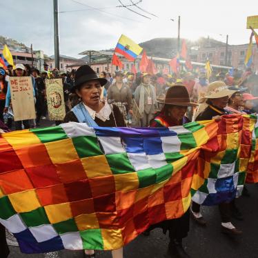 Ecuador protest