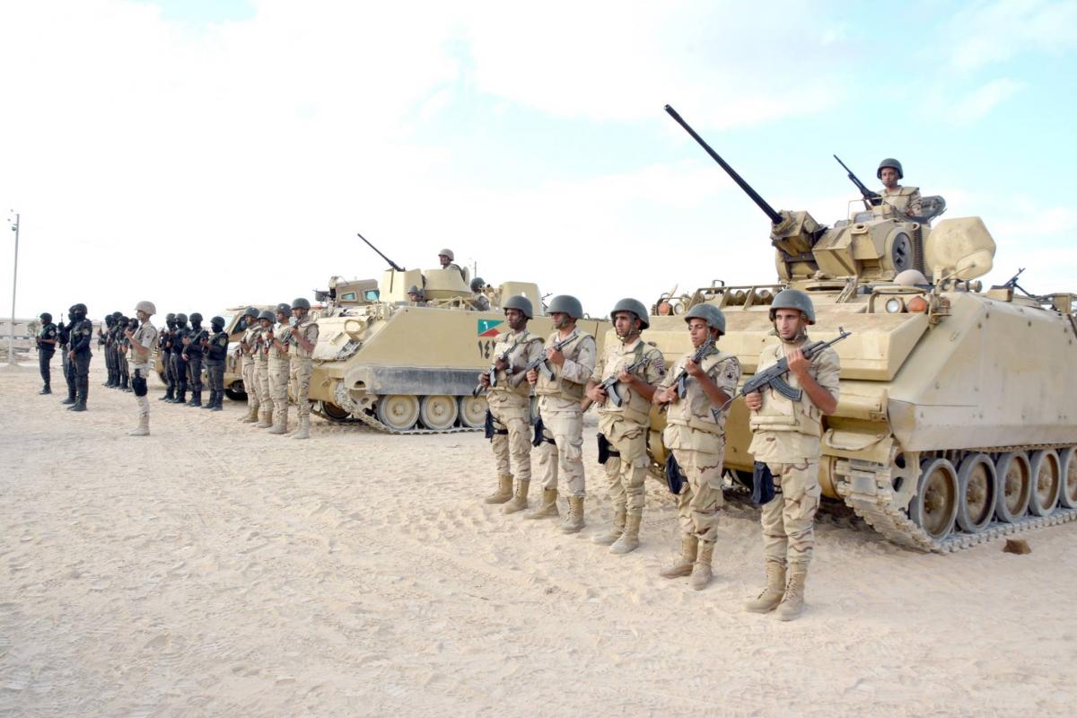 Egyptian military