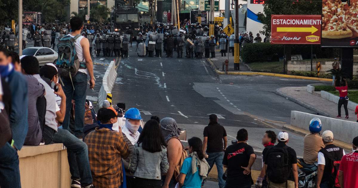 Honduras protest
