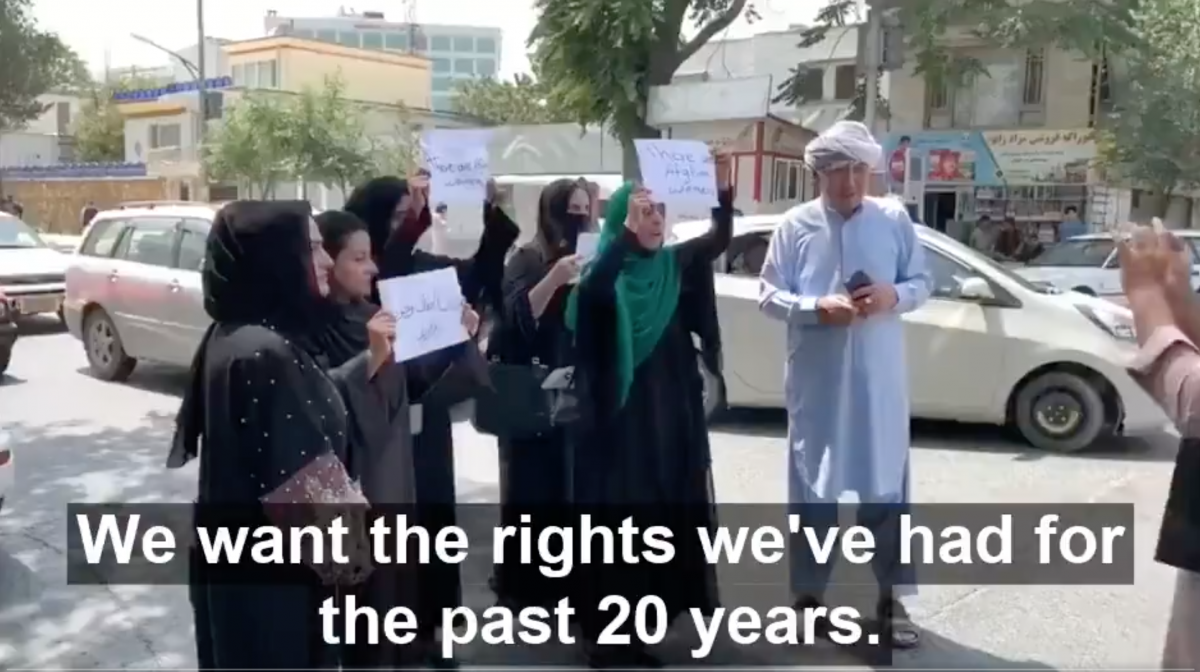 Kabul protest