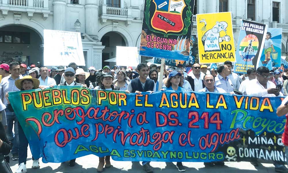 Lima protest