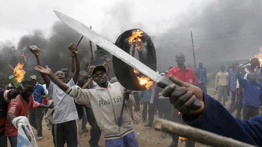 South Africa uprising