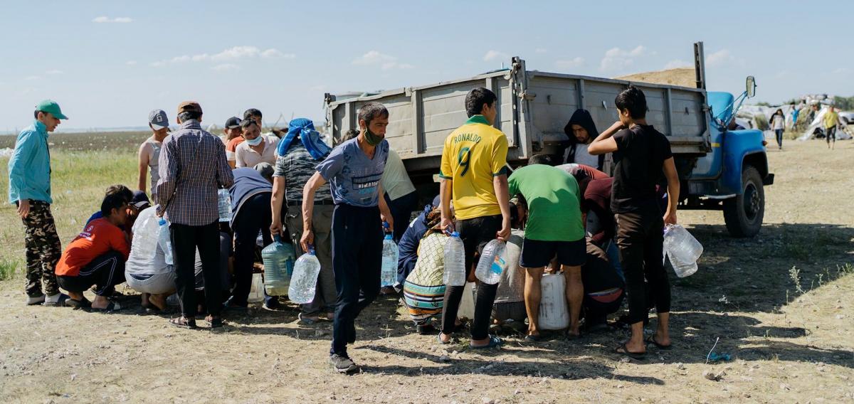 Uzbek migrants