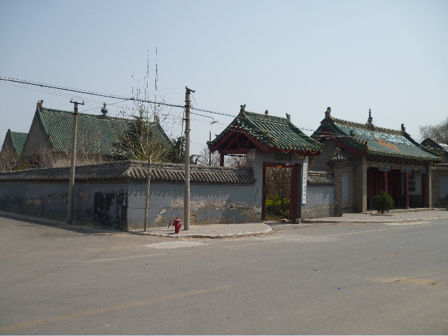 The mosque at Zhuxian