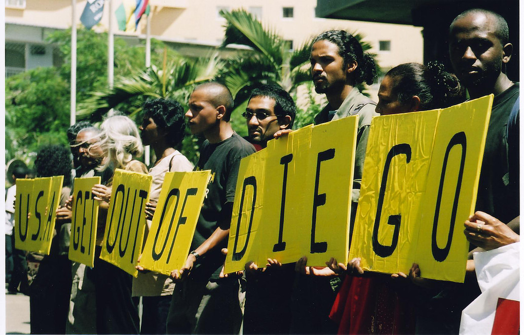 Diego Garcia protest