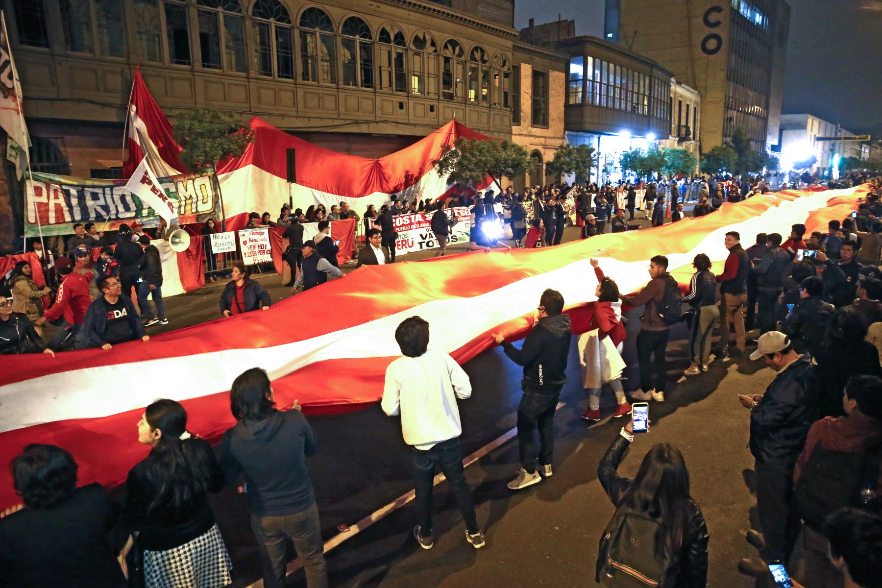 Lima protest