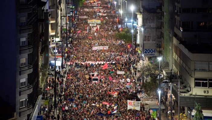 Montevideo protest
