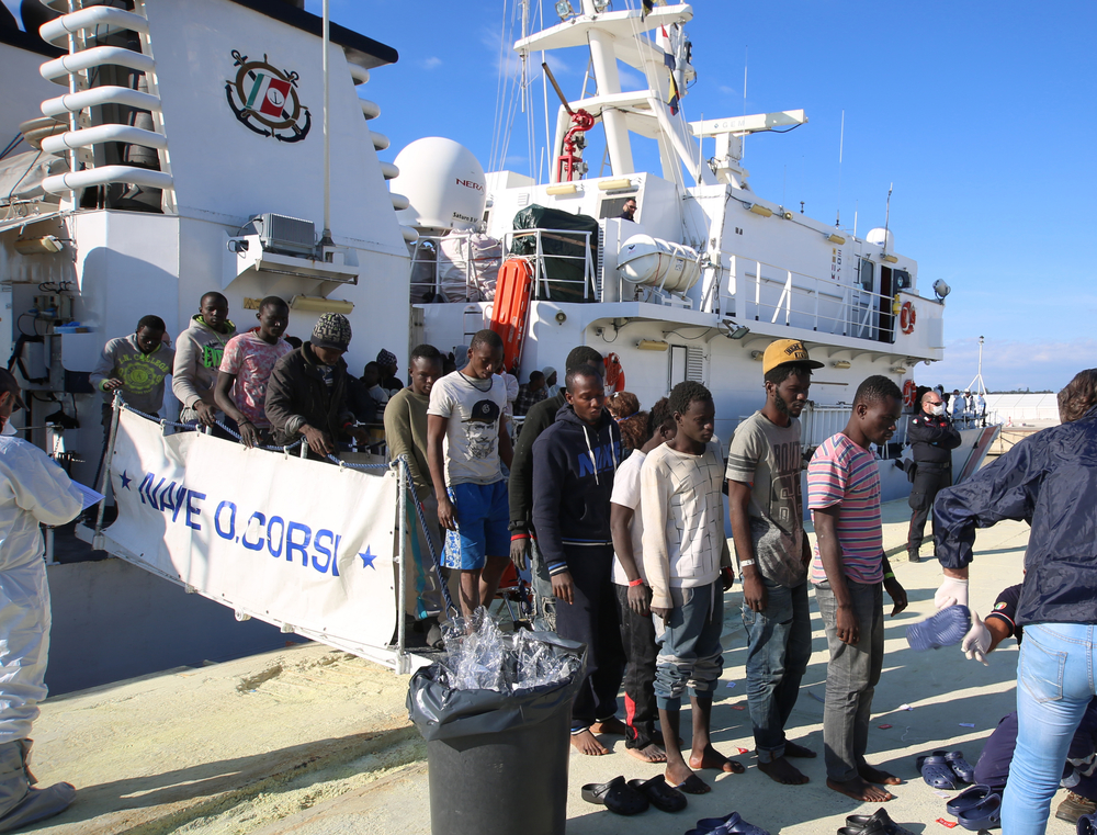 Sicily migrants