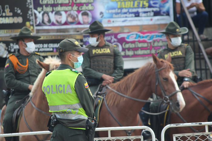 Colombian border troops