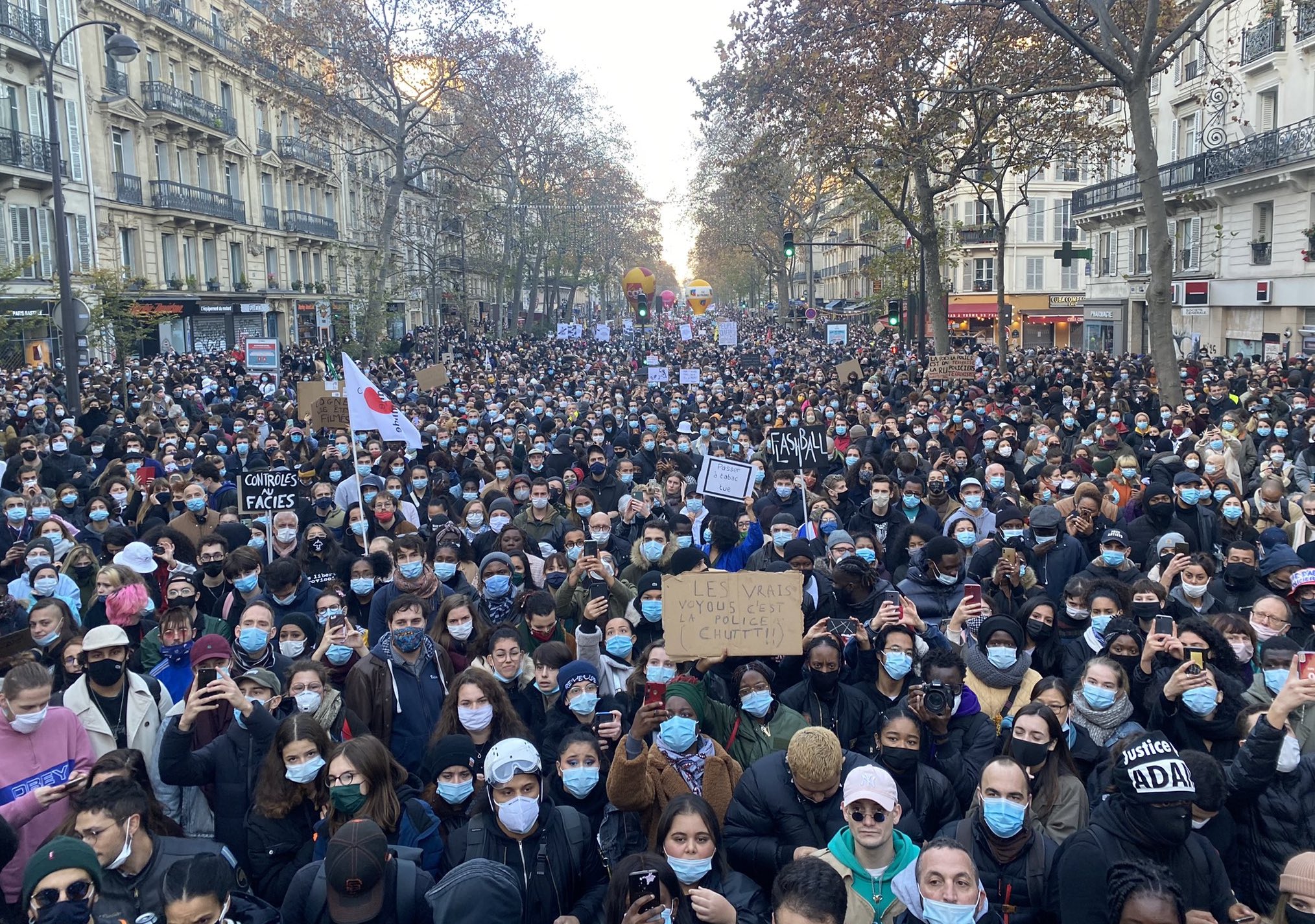 paris protest