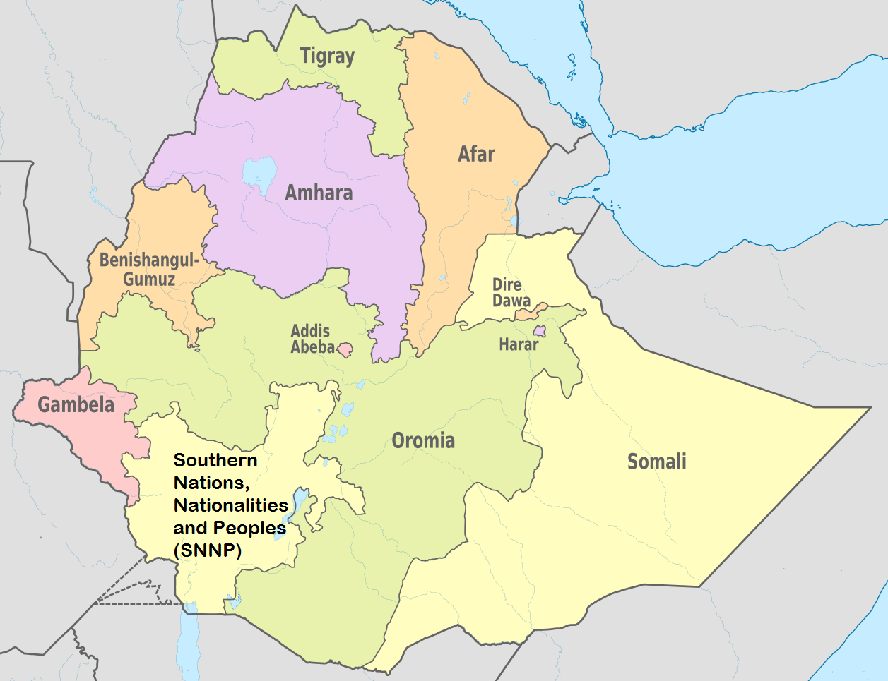 Ethiopia Violence Ebbs In Tigray Flares In Oromia CounterVortex   Ethioregions 