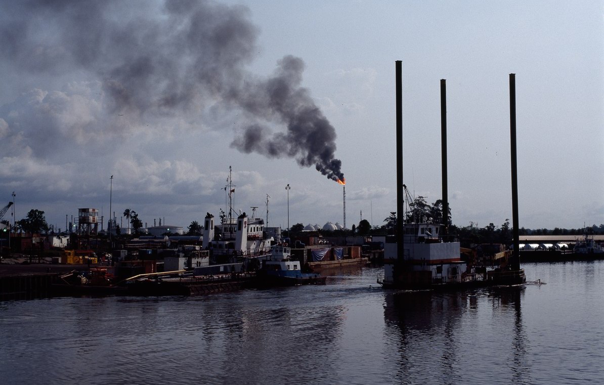 niger delta flare