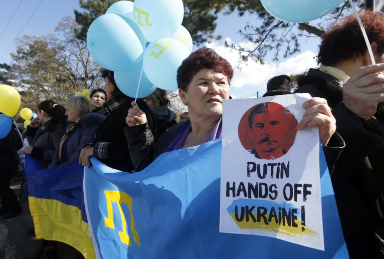 Crimea protest