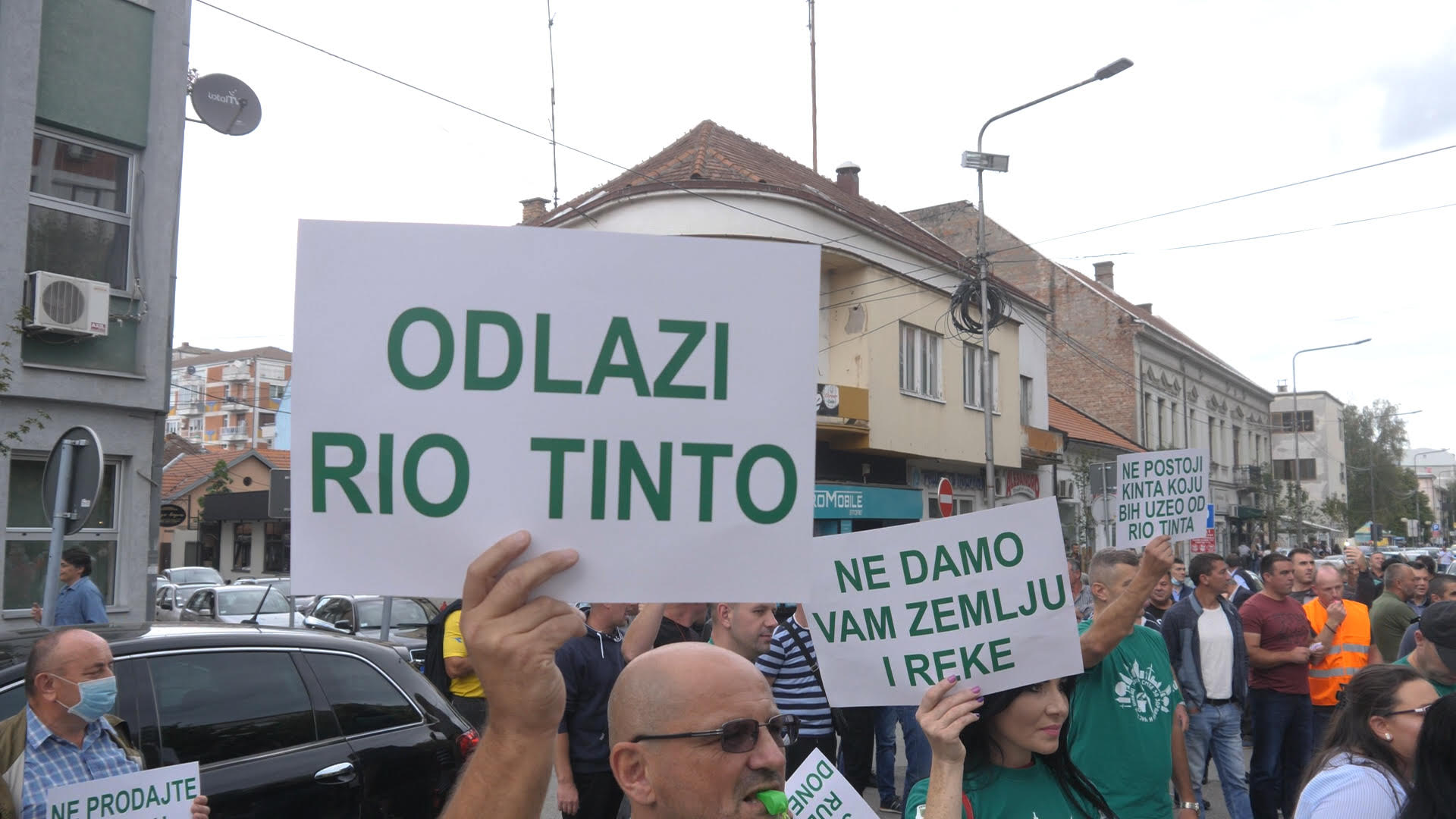 Belgrade protest