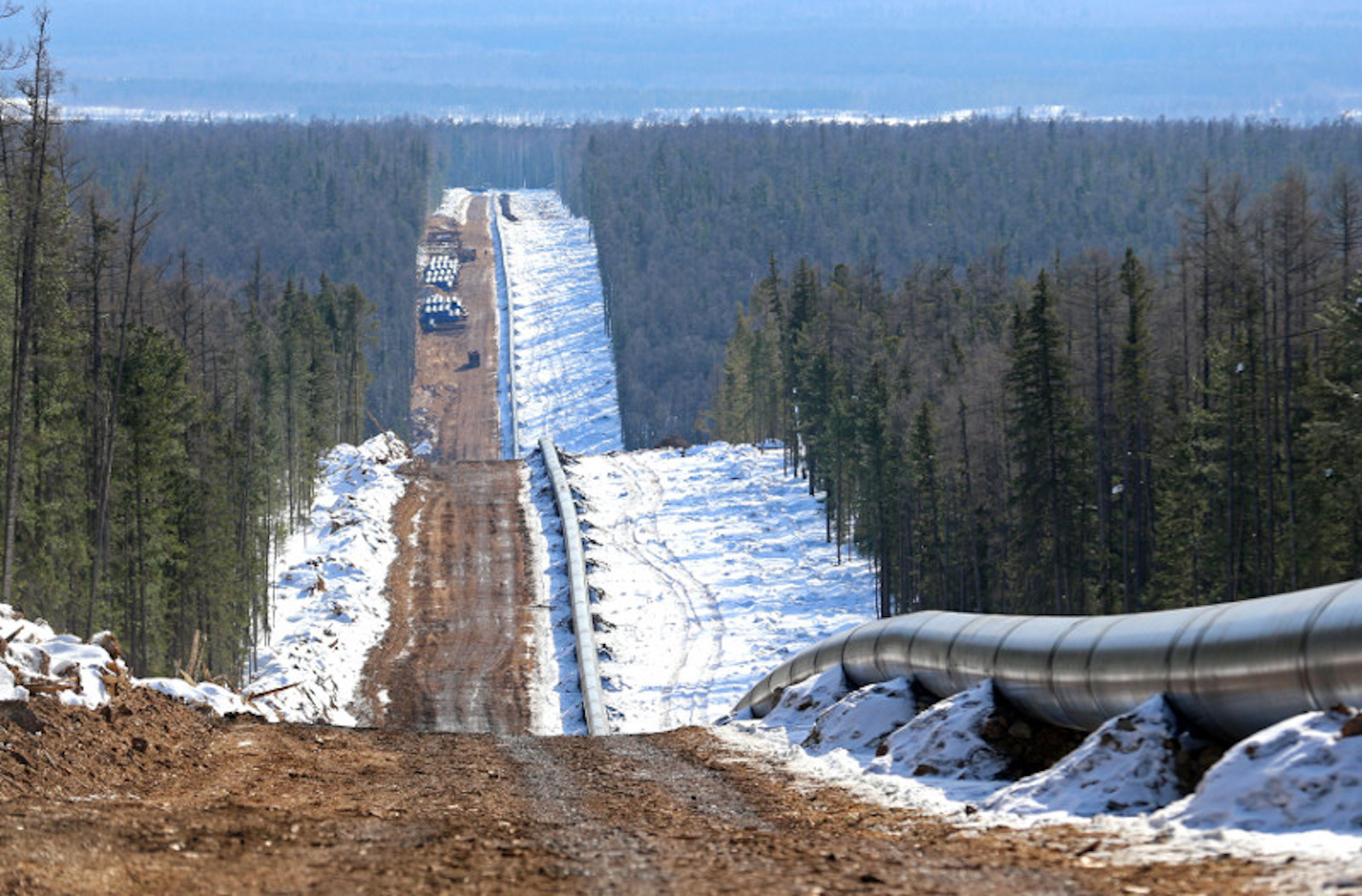 Siberia Pipeline