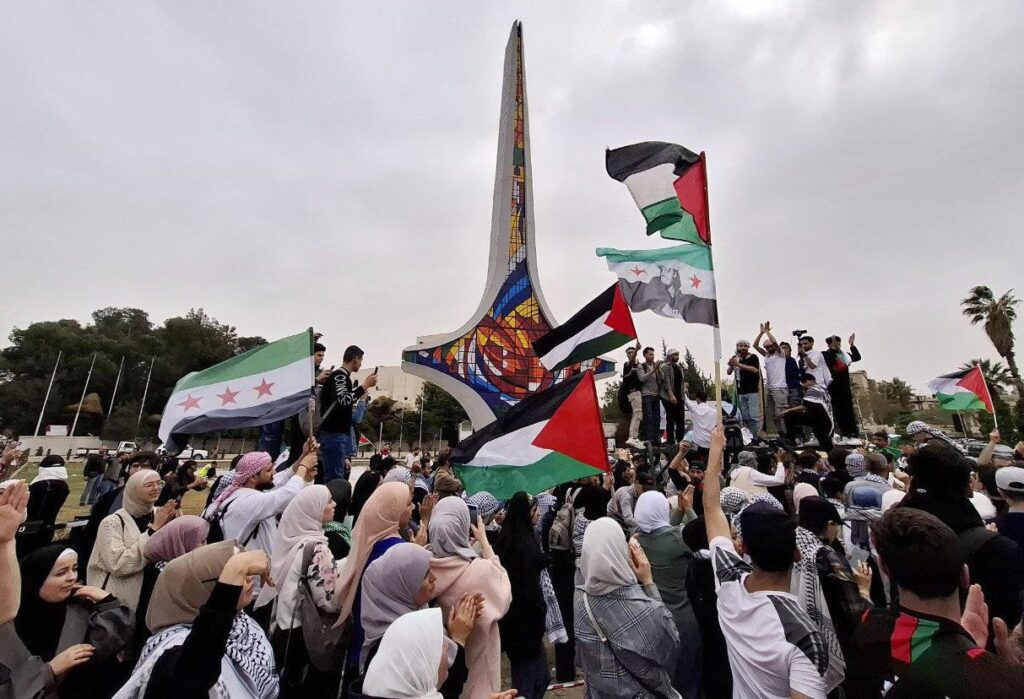 #Damascus4Palestine