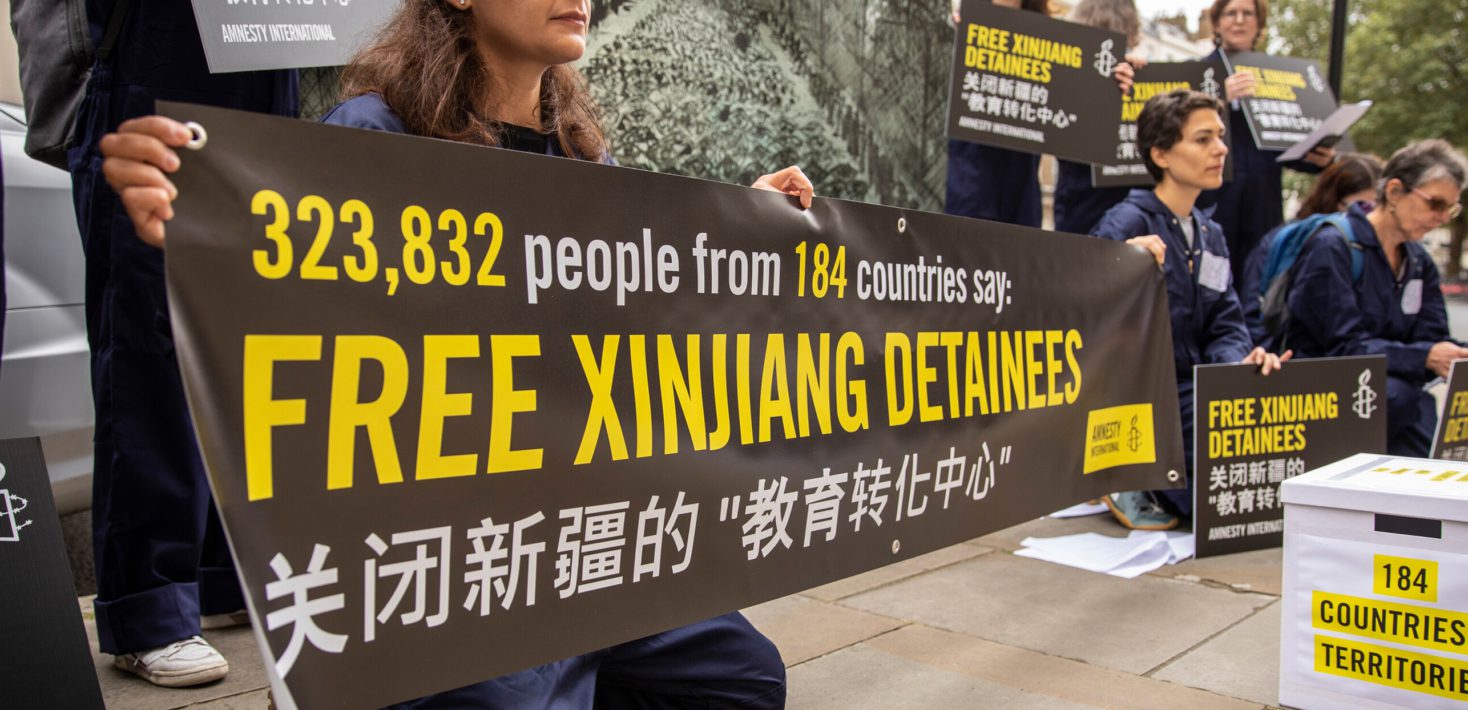 Uyghur protest