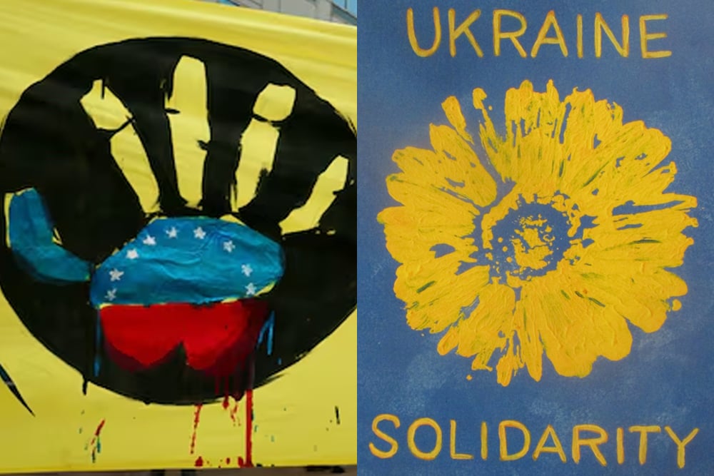 Ukraine-Venezuela solidarity