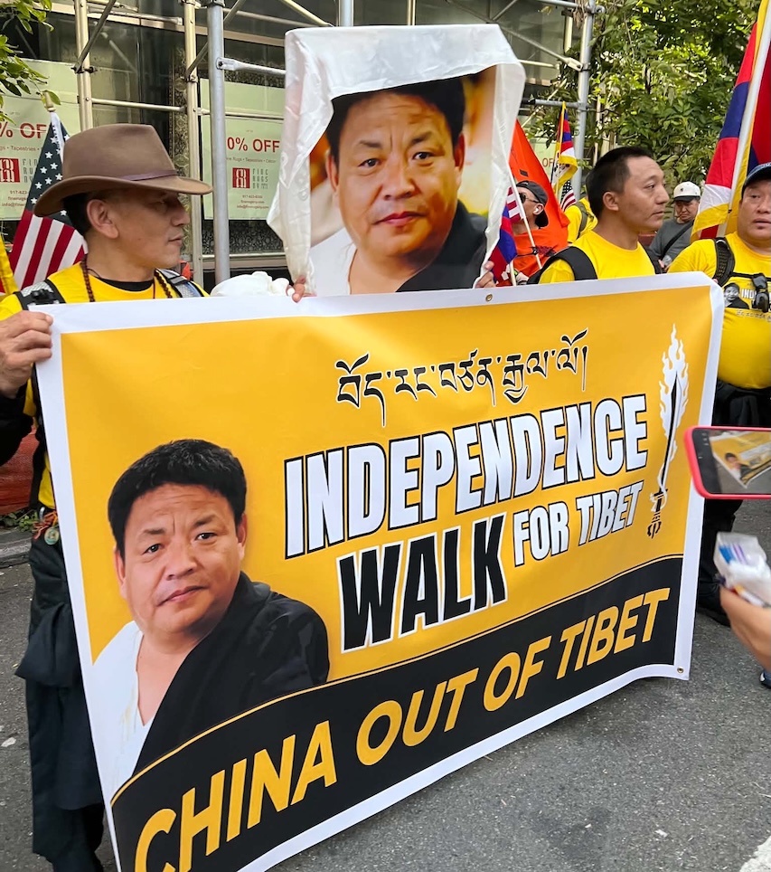 Tibet Independence Walk